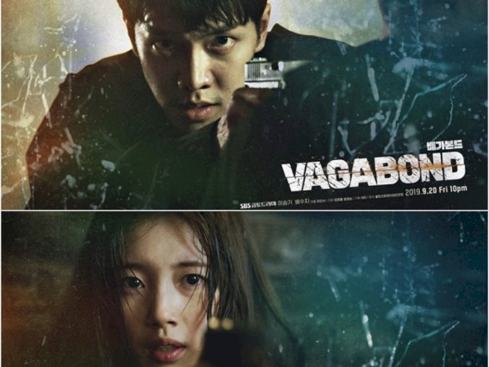 SBS Merilis Poster "Vagabond" Lee Seung Gi dan Suzy
