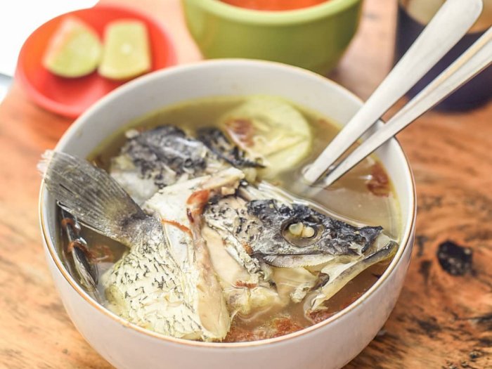 Resep Sup Kepala Ikan Kakap yang Menggugah Selera