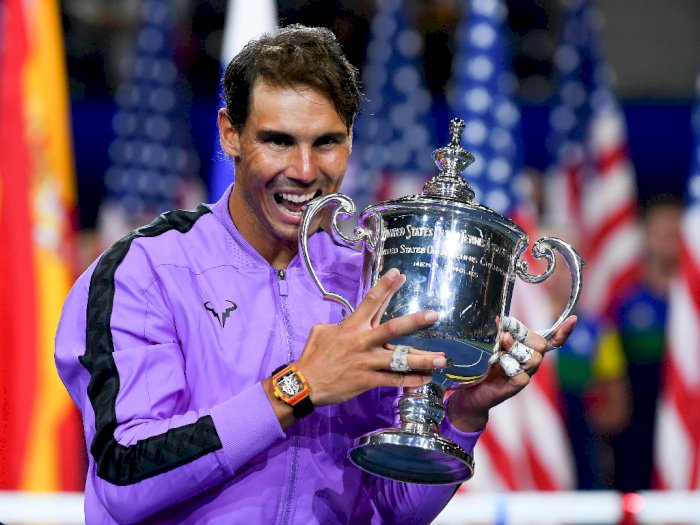 Nadal Berhasil Menyabet Juara US Open Keempat Usai Kalahkan Medvedev