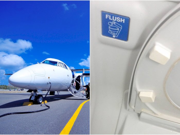 Kamu Harus Tau, Ini 4 Etika Menggunakan Toilet Pesawat dengan Benar