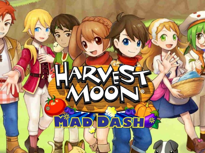 Natsume Akan Luncurkan Harvest Moon: Mad Dash di PlayStation 4