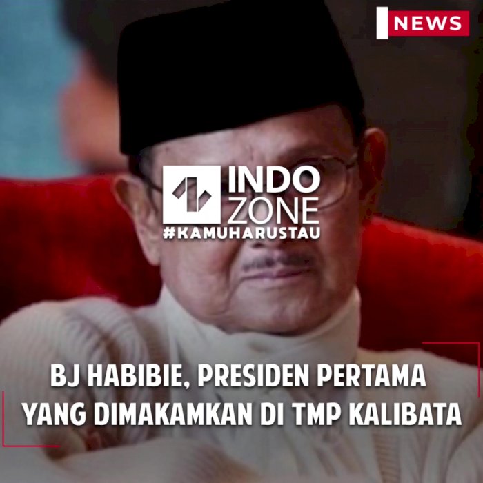 BJ Habibie, Presiden Pertama  yang Dimakamkan di TMP Kalibata