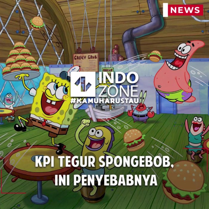 KPI tegur SpongeBob,  Ini Penyebabnya