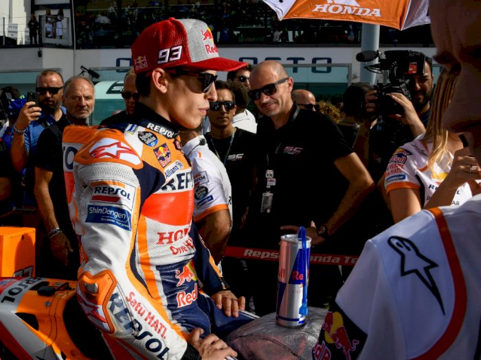 Intrik Rossi di Kualifikasi MotoGP San Marino Membuka Mata Marquez