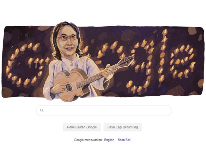 Google Rayakan Ulang Tahun Chrisye Dengan Tampilkan Doodle