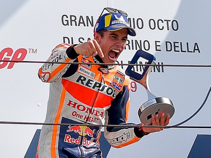 Ingin Segel Juara Lebih Cepat, Marc Marquez Tetap Serius di Aragon
