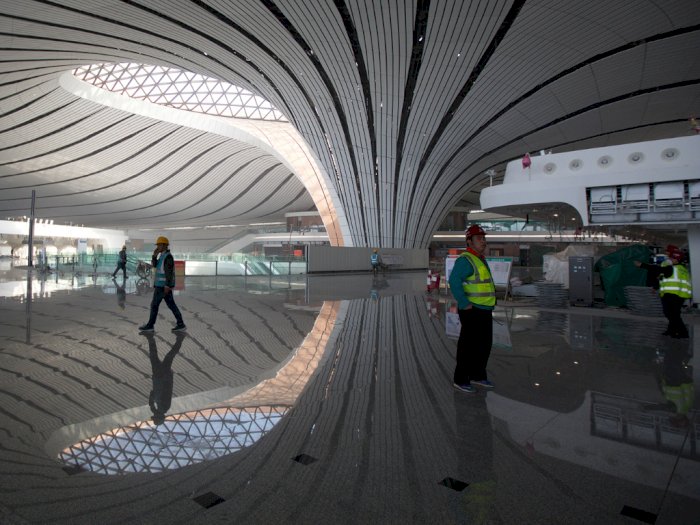 Bandara Moderen Beijing Daxing International Airport Siap Diresmikan