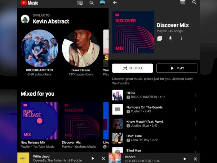 YouTube Music Diketahui Hadirkan Fitur Yang Serupa Dengan Spotify