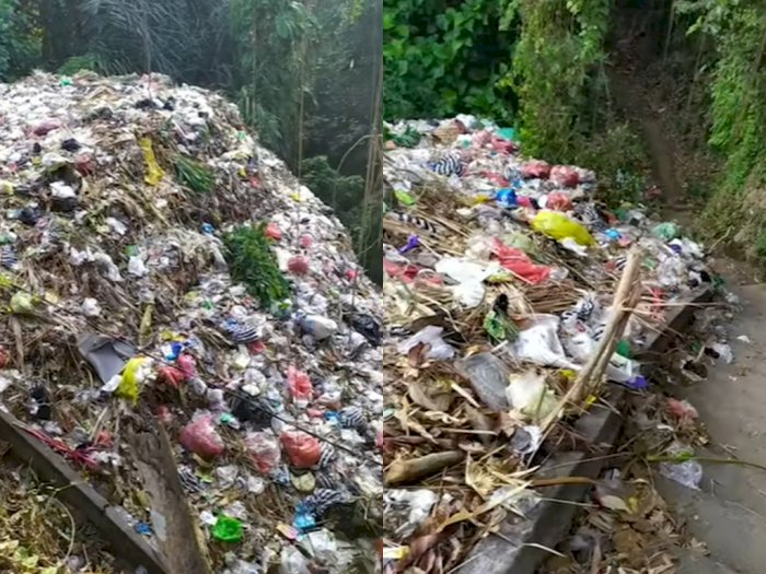 Duh! Seorang Turis Temukan Tumpukan Sampah di Kawasan Wisata Ubud