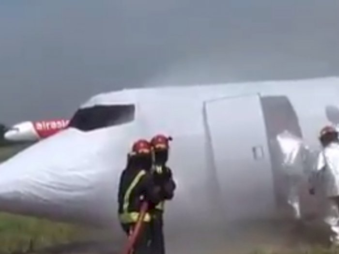 Video Viral Pesawat Kecelakaan di Medan Hanya Simulasi Latihan