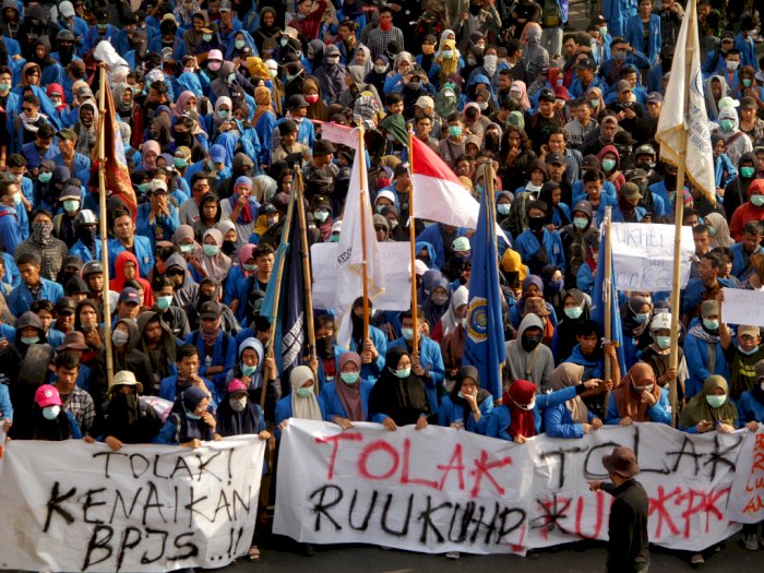 4 Demonstrasi Besar di Indonesia yang Dimotori Mahasiswa 