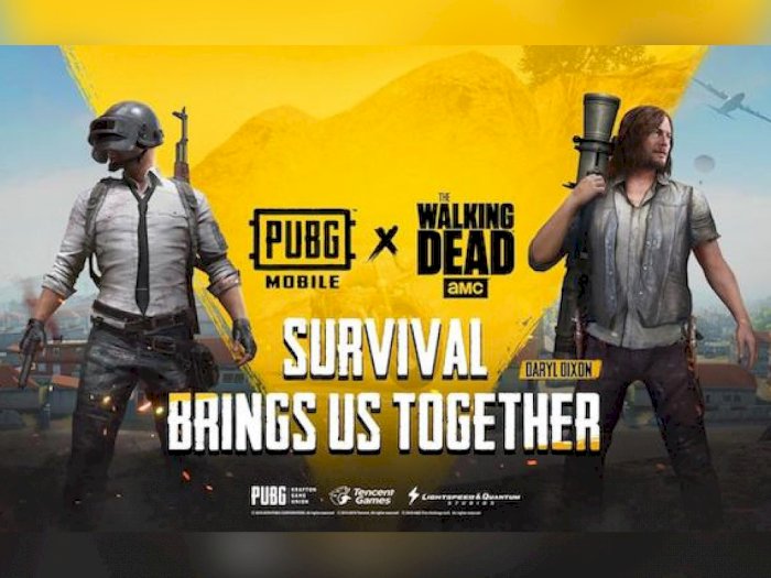 PUBG Mobile Umumkan Kolaborasi Barunya Dengan The Walking Dead