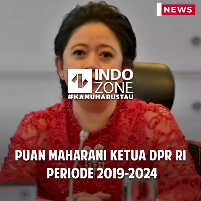 Puan Maharani Ketua DPR RI  periode 2019-2024