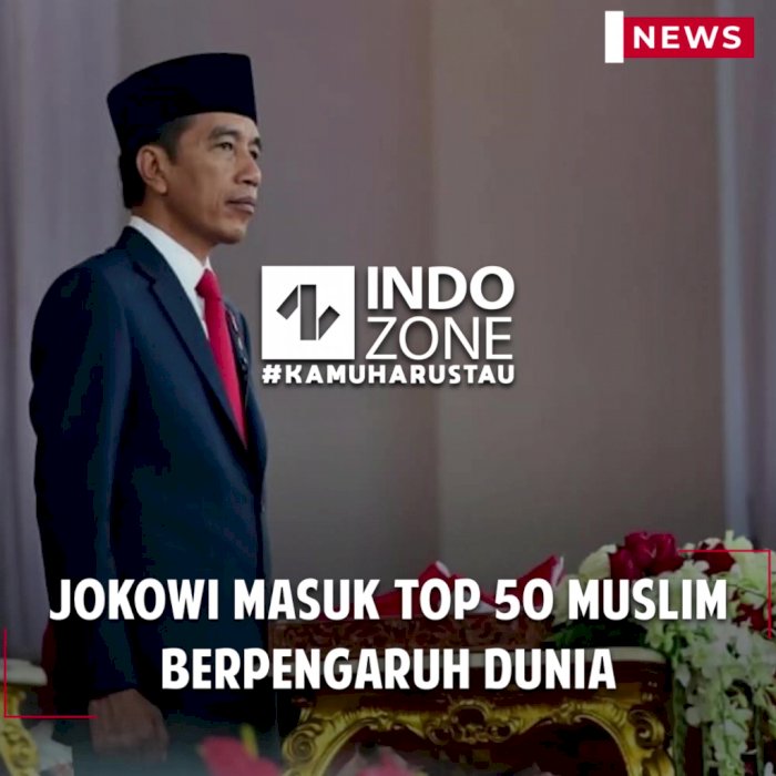 Jokowi Masuk Top 50 Muslim Berpengaruh Dunia