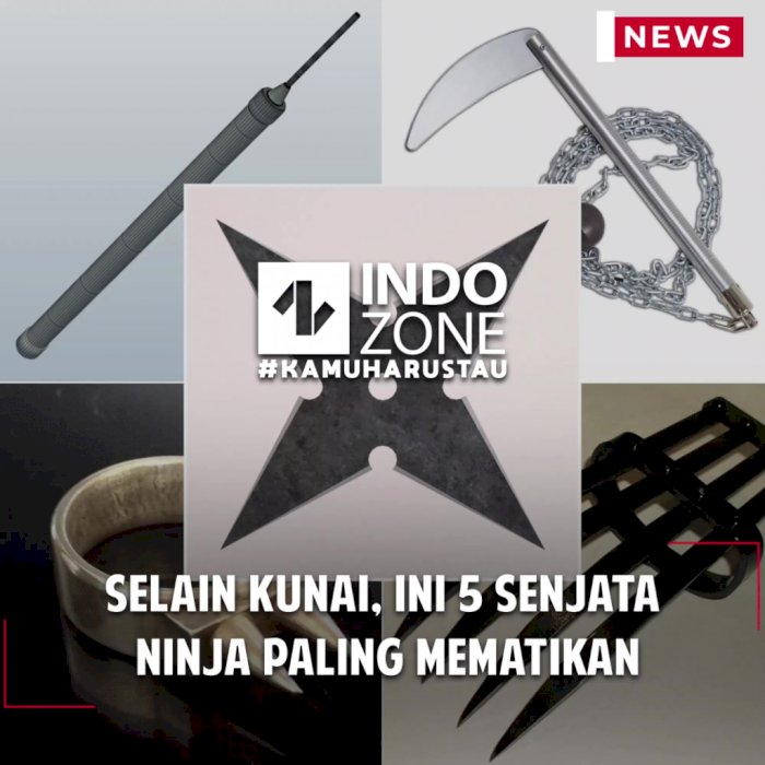 Selain Kunai, Ini 5 Senjata Ninja Paling Mematikan