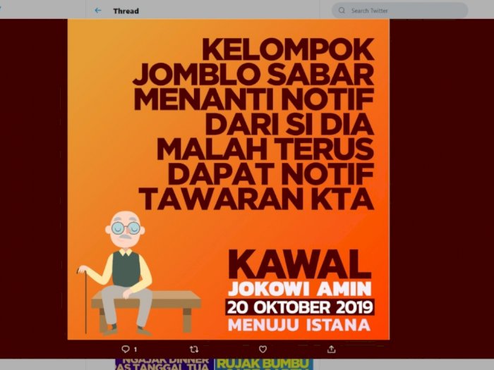 Jelang Pelantikan, Meme-meme Lucu Kawal Jokowi Mencuat Kembali