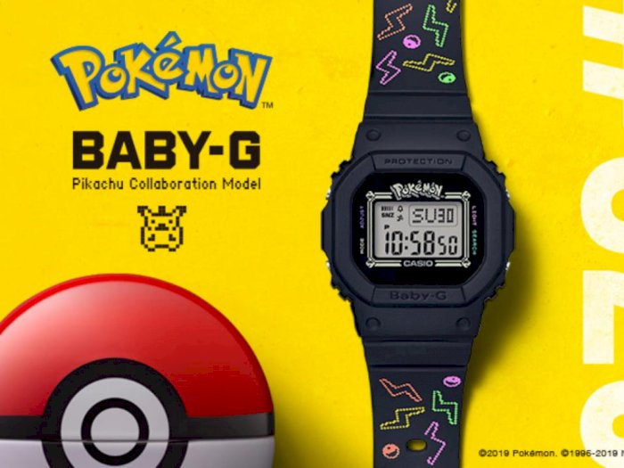 Casio Hadirkan Jam Tangan BABY-G Edisi Khusus Pikachu