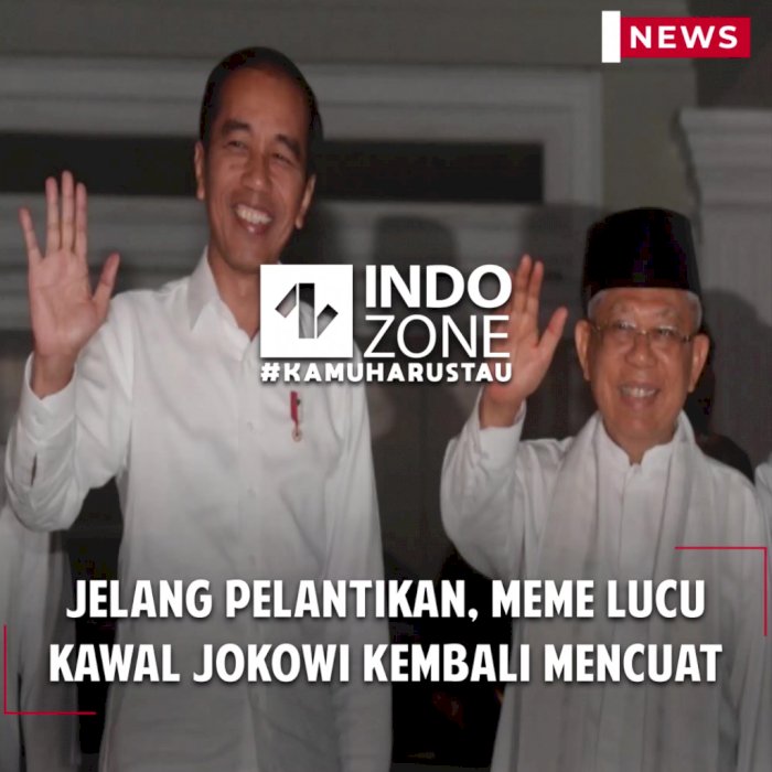 Jelang Pelantikan, Meme Lucu  Kawal Jokowi Kembali Mencuat 