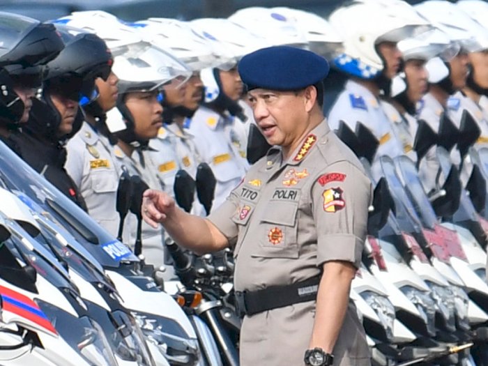 3 Alasan Kapolri Larang Demo saat Pelantikan Jokowi-Ma'ruf Amin