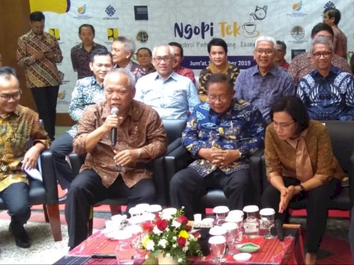 Usai Perpisahan Menteri Ekonomi Jokowi Kumpul Lagi di Kantor Darmin