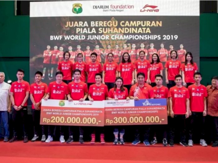 Juara World Junior Championships 2019 Terima Bonus Ratusan Juta