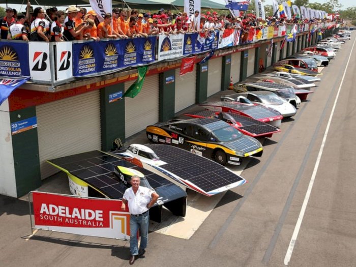 Balapan Unik Mobil Bertenaga Matahari di Australia
