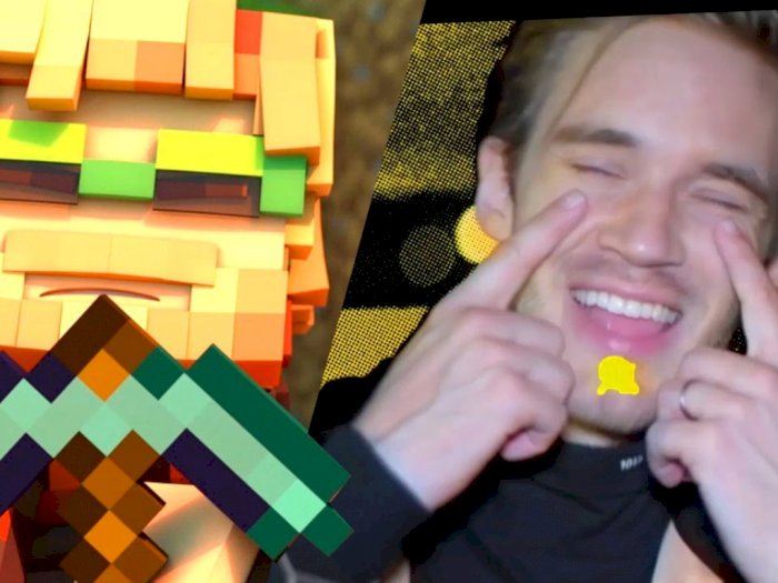 PewDiePie Buat Music Video Baru Bertemakan Game Minecraft