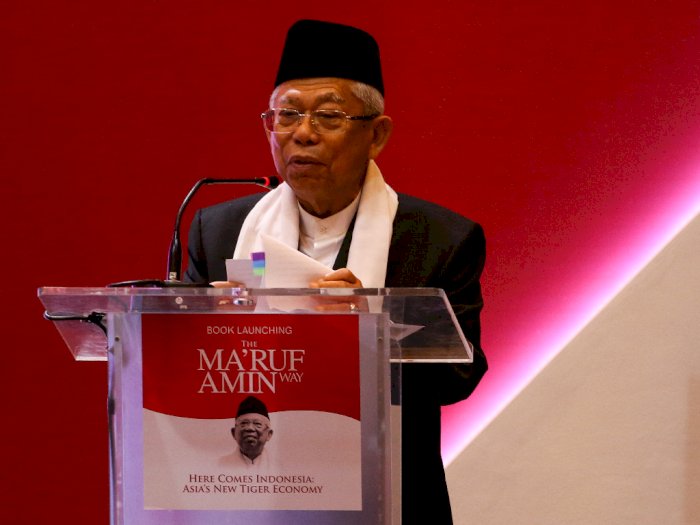 Ma'ruf Amin Sampaikan Satire 'Garis Tangan' Soal Jabatan Menteri