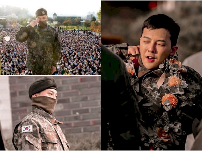Usai Wajib Militer, G-Dragon Disambut Ratusan Fans