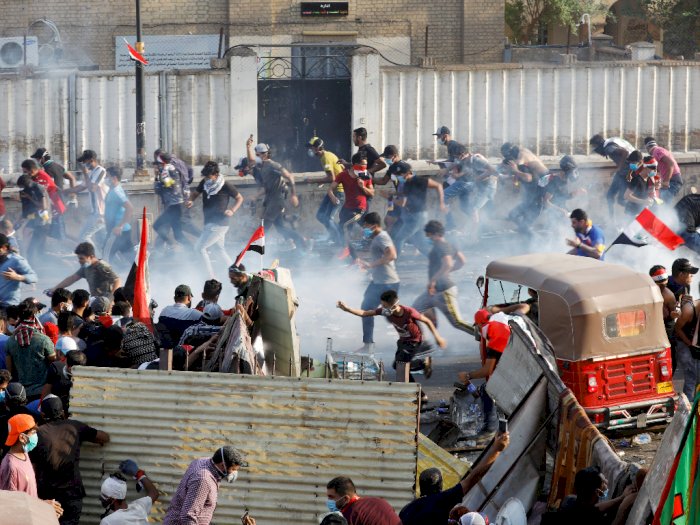 Memanas, Aksi Protes di Irak dan Lebanon Telan Puluhan Korban Jiwa
