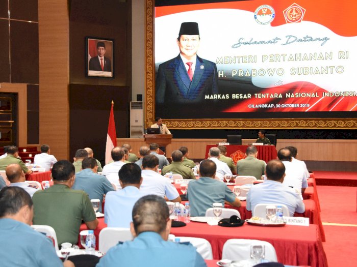 Di Hadapan Menteri Pertahanan, Panglima TNI Paparkan Program Prioritas