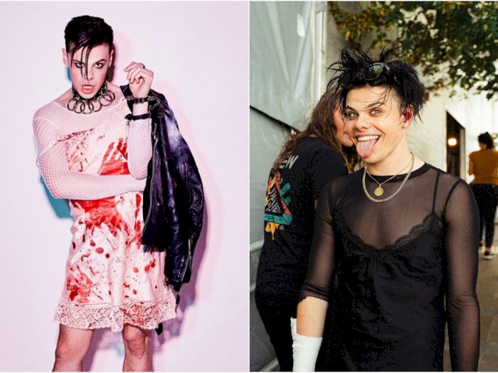 Rocker Cowok Ini Kerap Memakai Dress Karena Merasa  Seksi