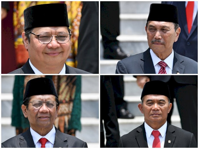 Pembagian Tugas Para Menteri Koordinator Jokowi