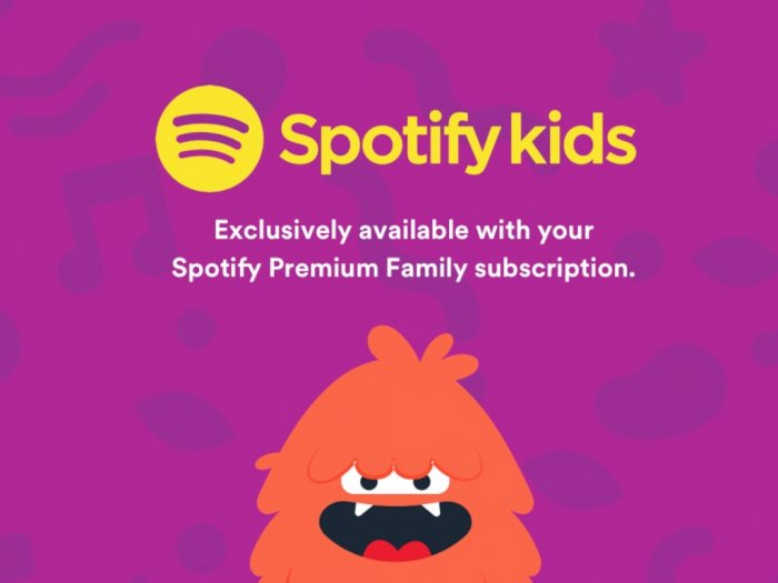 Spotify Luncurkan Aplikasi Streaming Musik Khusus Anak-anak