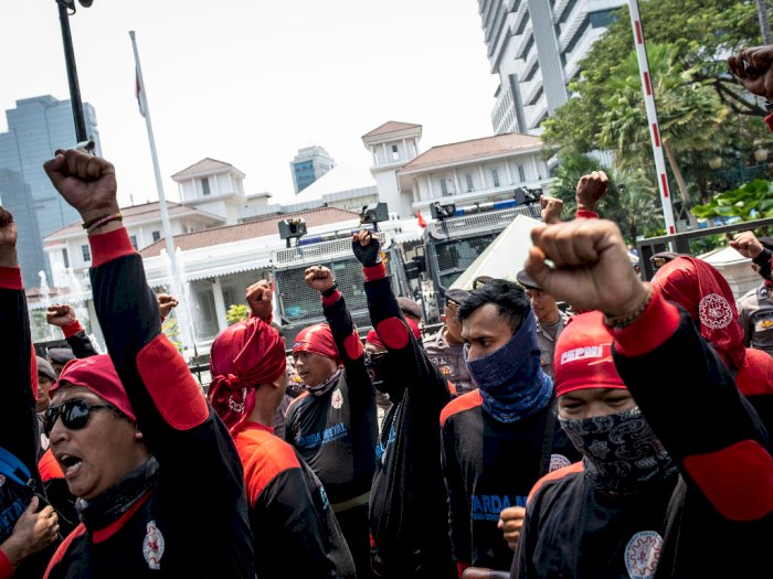 Serikat Buruh Tetap Tolak Kenaikan UMP DKI Jakarta