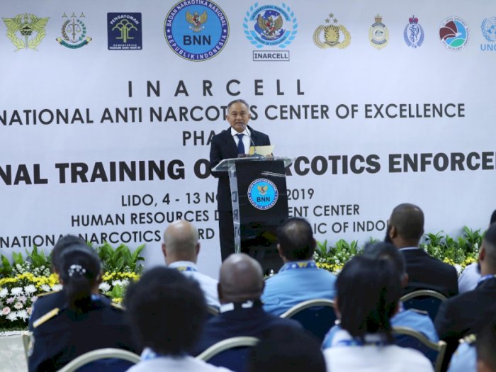 BNN Gelar Pelatihan Internasional Penegak Hukum Narkotika