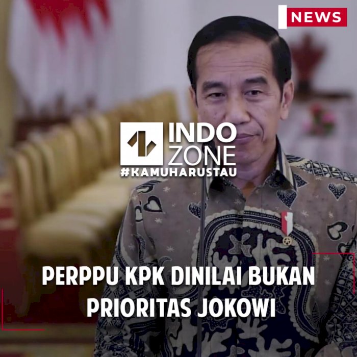 Perppu KPK Dinilai Bukan Prioritas Jokowi