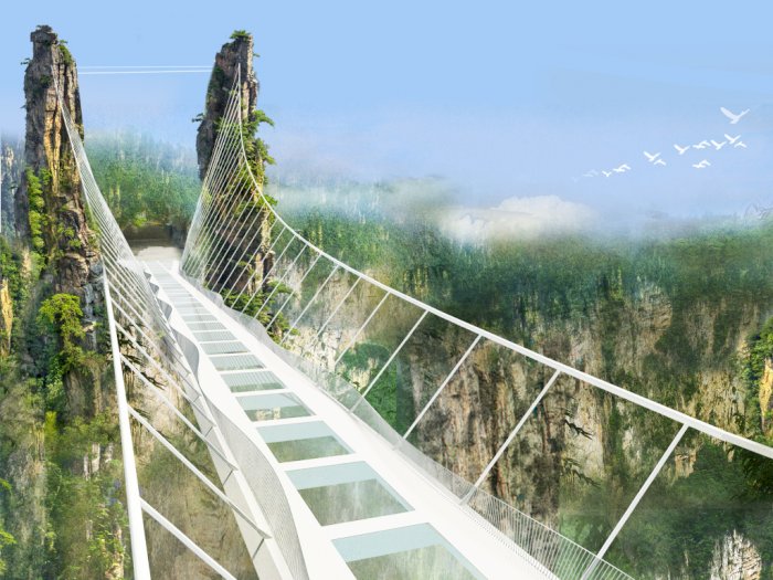 Banyak Wisata Jembatan Kaca di China Ditutup, Kenapa?