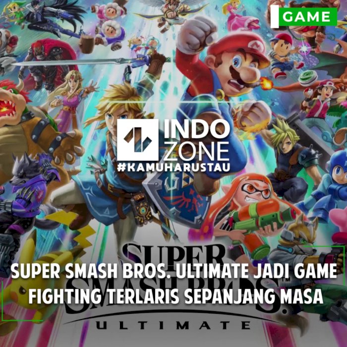 Super Smash Bros. Ultimate Jadi Game Fighting Terlaris Sepanjang Masa