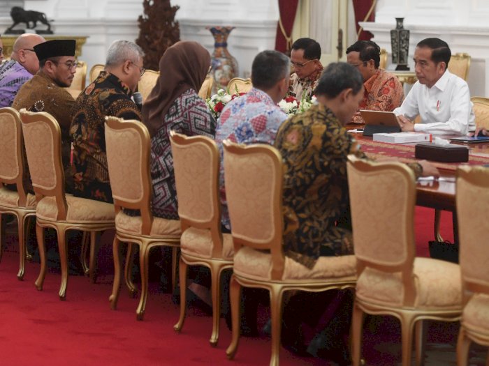 Bertemu Presiden Jokowi, Pimpinan KPU Sampaikan 3 Hal Ini