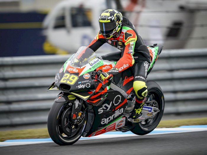 Tim Aprilia Rombak Motor RS-GP Demi Tampil Kompetitif di MotoGP 2020