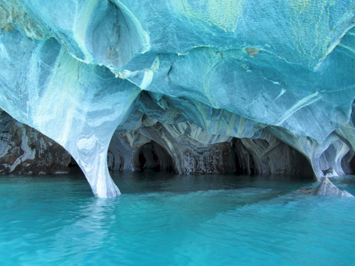 Marble Caves, Keindahan Gua Eksotis di Chille