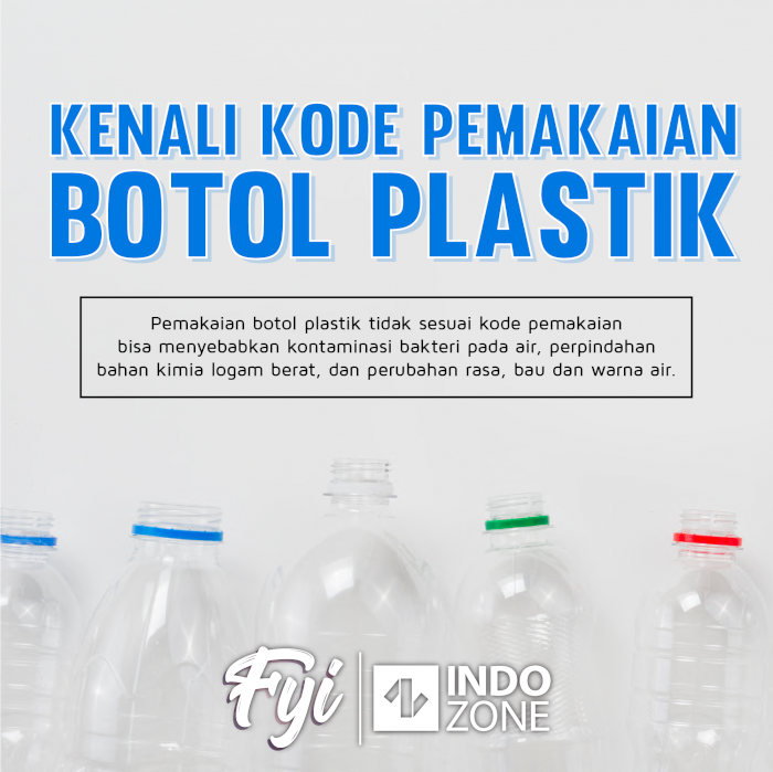 Kenali Kode Pemakaian Botol Plastik
