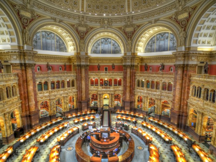 Library of Congress Perpustakaan Terbesar dengan Jutaan Koleksi Buku