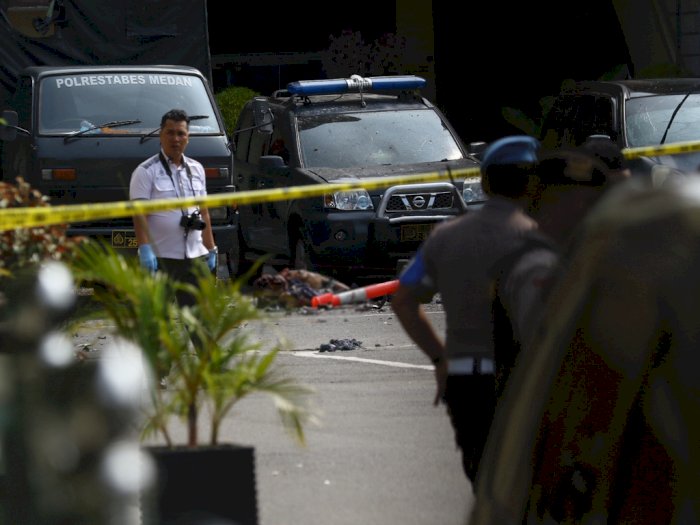 Jaringan Bomber Polrestabes Medan Dikantongi, Polisi Tangkap 8 Orang