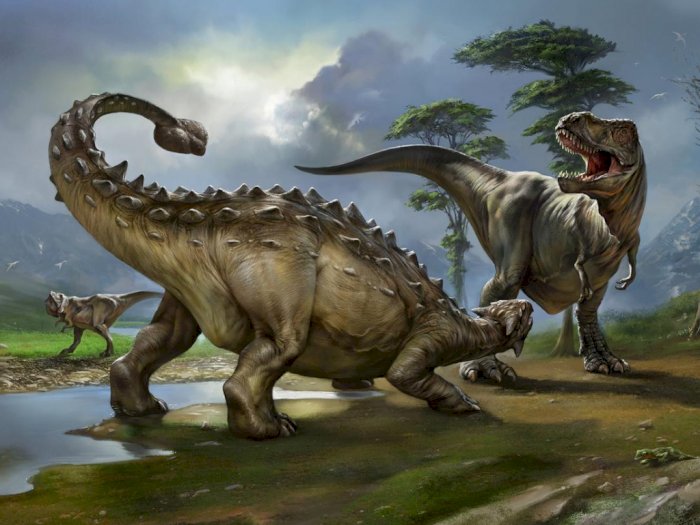 Ankylosaurus, Dinosaurus dengan Perisai Tulang dan Tinju di Ujung Ekor