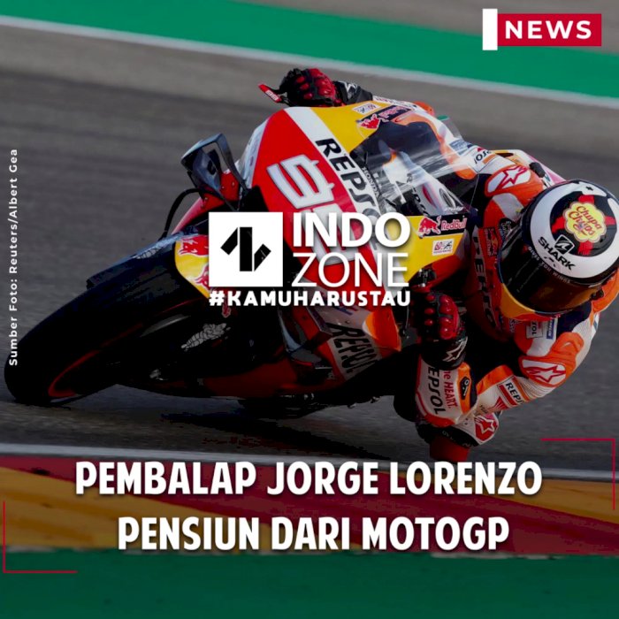 Pembalap Jorge Lorenzo  Pensiun dari MotoGP