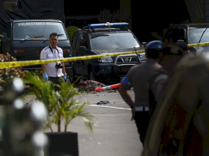 Polisi Amankan 14 Orang Terkait Bom Medan, 9 Berpotensi Jadi Tersangka