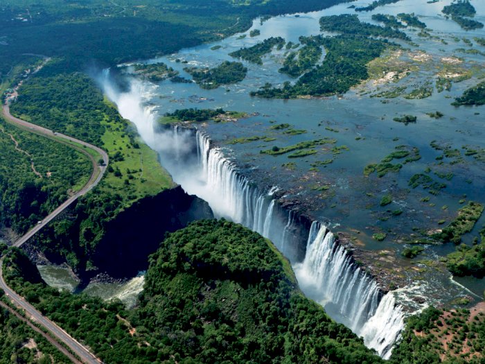 Air Terjun Victoria, Perbatasan Indah Antara Zambia dan Zimbabwe