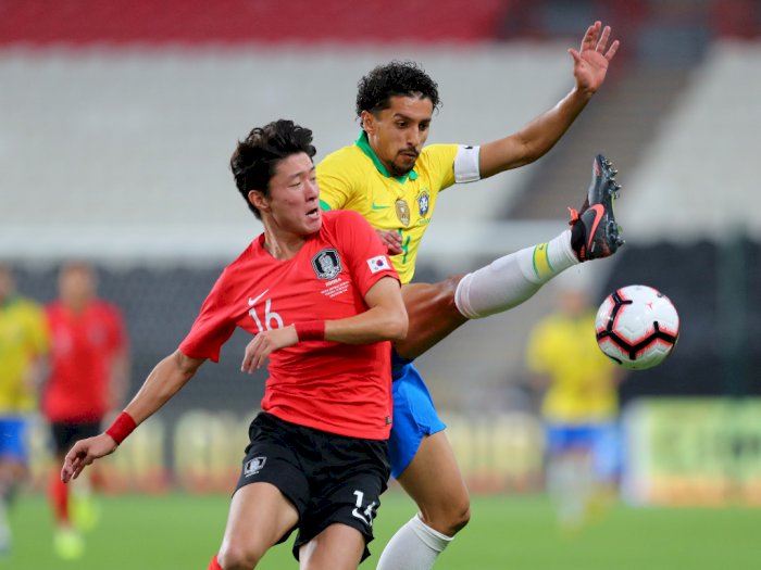 Lawan Korea Selatan, Brasil Cetak 3 Gol
